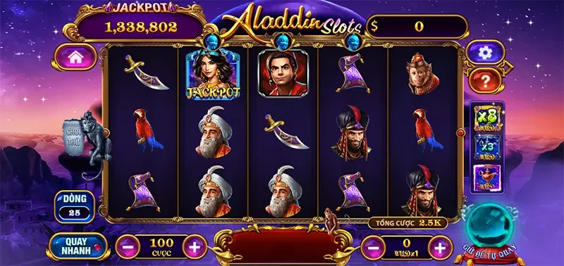 Game Aladdin mang lại nhiều trải nghiệm độc đáo Game Aladdin mang lại nhiều trải nghiệm độc đáo
