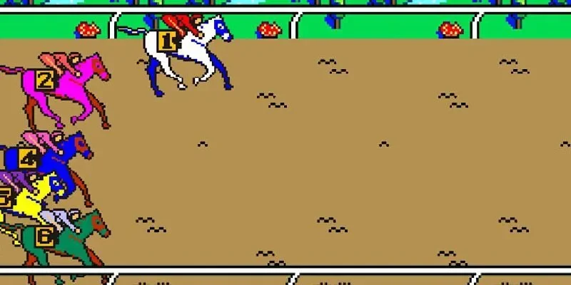 Chờ đợi kết quả sau khi đặt cược đua ngựa máy xèng